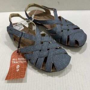 JBU Shoes Womens Size 6 Blue Bonnie Encore Fisherman Sandals All Terra Comfort